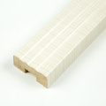 solid wood customized with melamine hot pressed wadding wood moulding